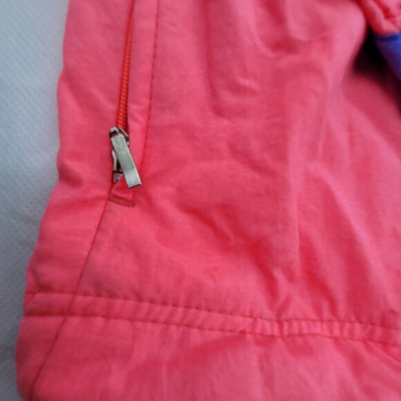 Vtg Nike Hooded Track Jacket Womens M Pink Purple Windrunner Full Zip Windbreake - Picture 5 of 16